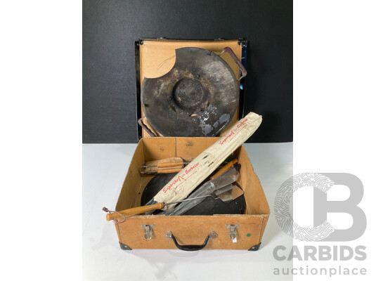 Vintage Superchef Hot Plate Barbeque in Original Box, Made in Australia