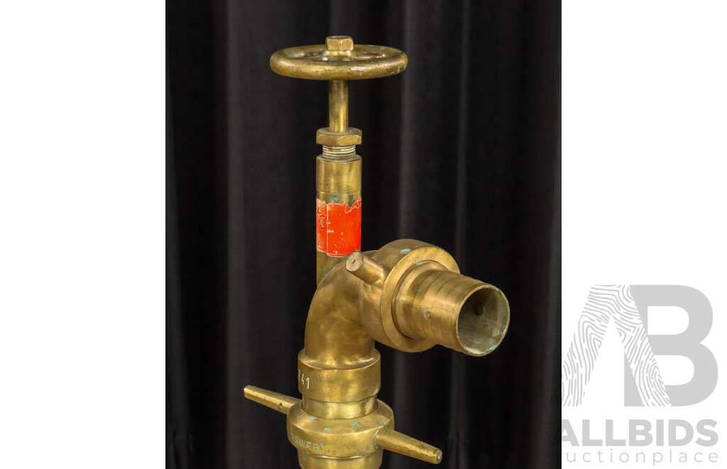 Vintage Copper and Brass Fire Hydrant