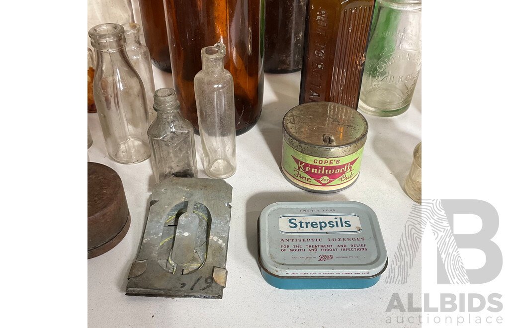 Collection of Glass Bottles
