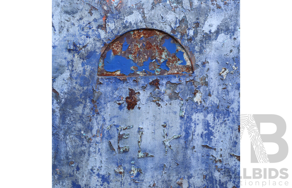 Vintage Cast Iron Gaol Door with Viewing Hatch