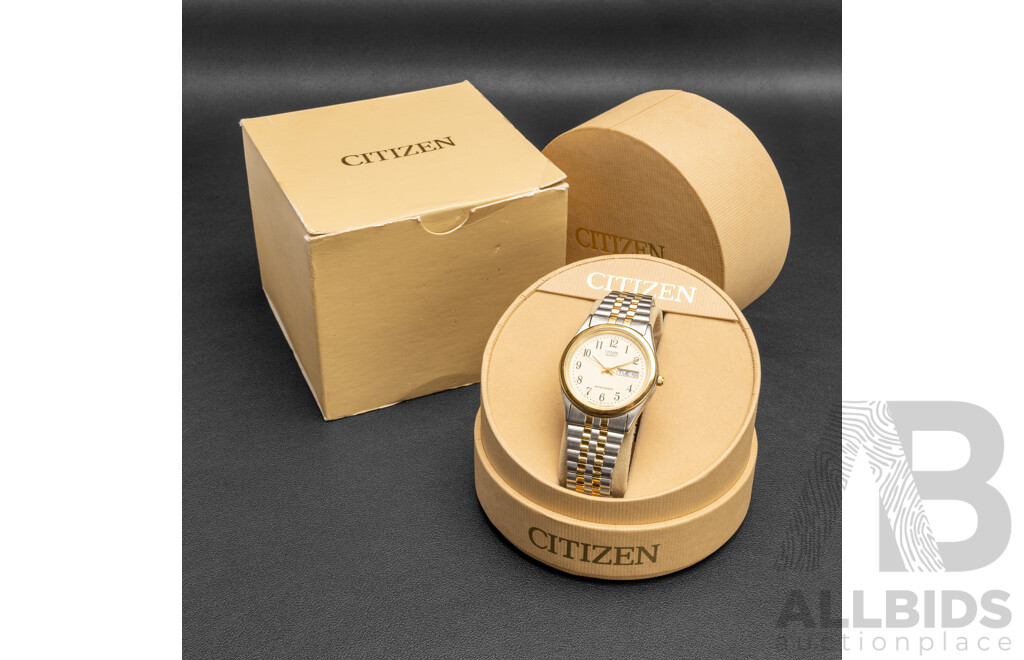 Vintage Men's Citizen Quartz Watch, 1100-S63910