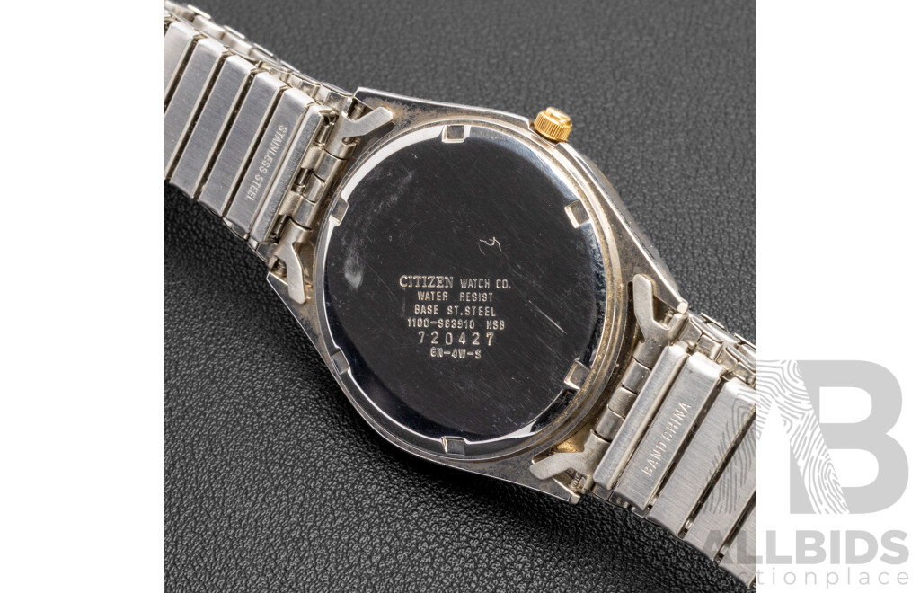 Vintage Men's Citizen Quartz Watch, 1100-S63910