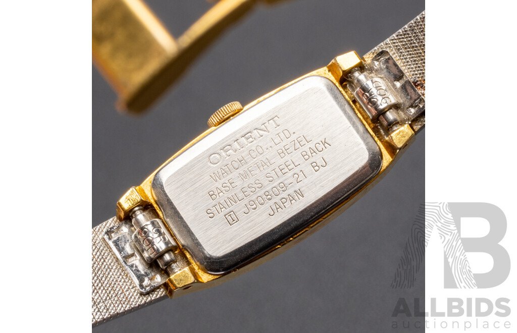 Vintage Gold Tone Ladies Watch by Orient Watch Co.