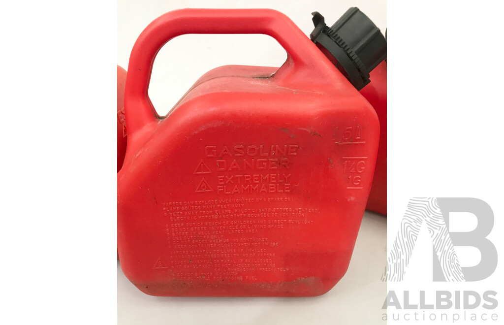 Dolmar (PB-250) Petrol Powered Leaf Blower with 5L Petrol Containers