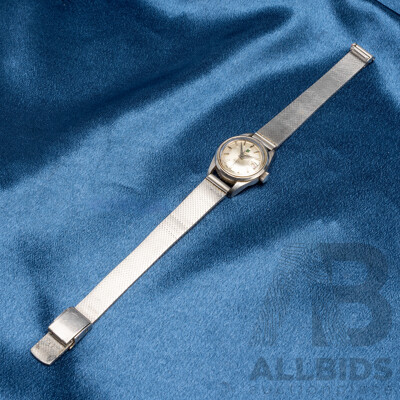 Vintage Ladies' Swiss Made 'Ginsbo' 21 Jewel Manual Hand Wind Wristwatch - 6141