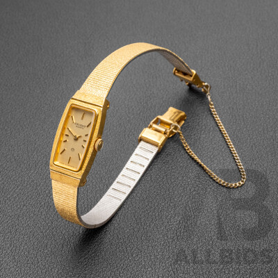 Vintage Gold Tone Ladies Watch by Orient Watch Co.