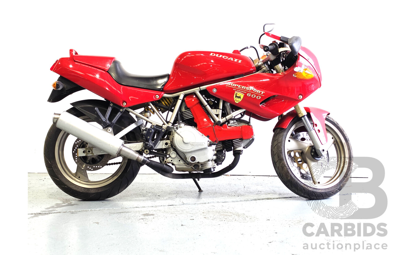 08/1994 Ducati 600SS Half Fairing Red 583cc