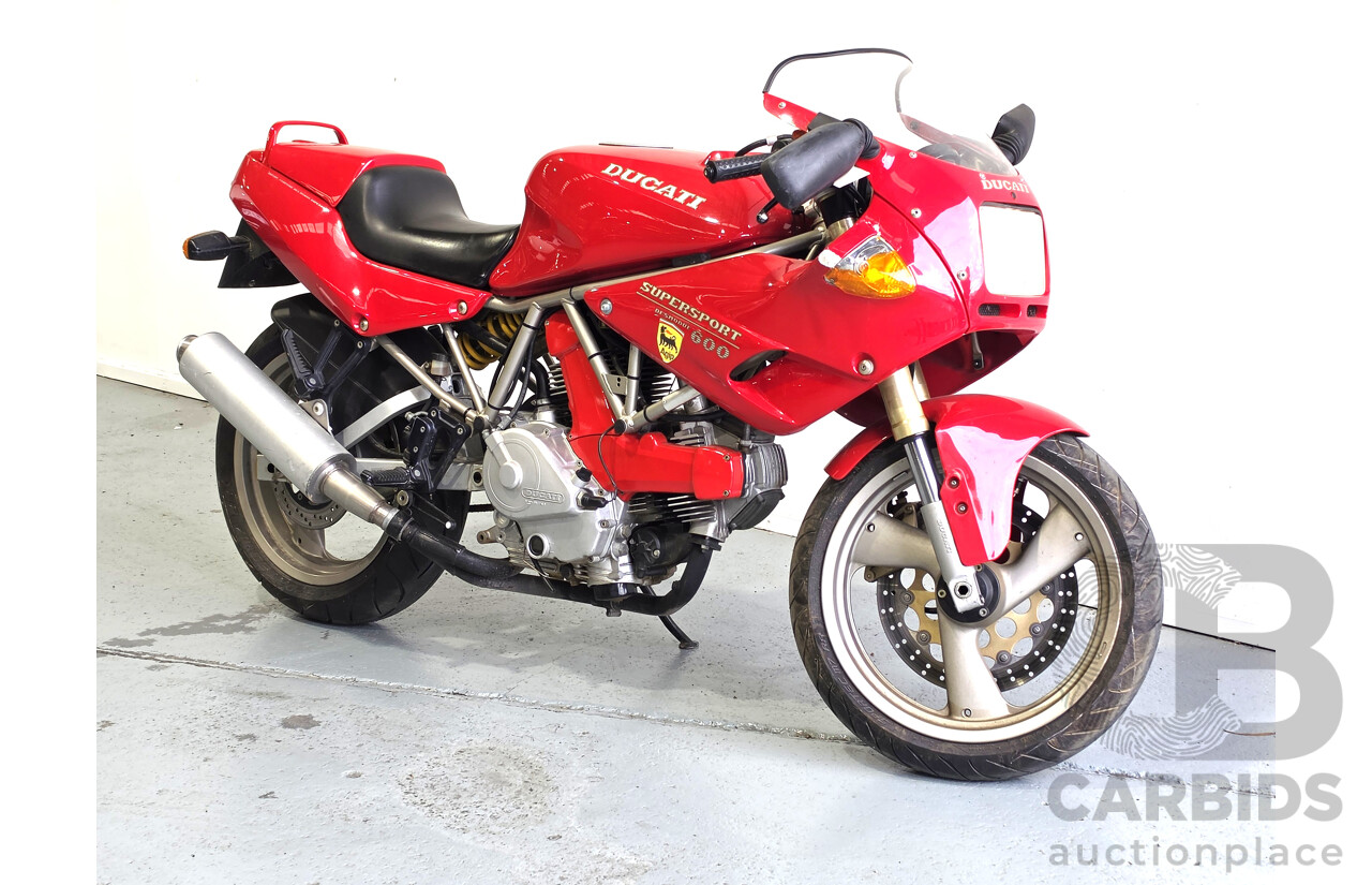08/1994 Ducati 600SS Half Fairing Red 583cc