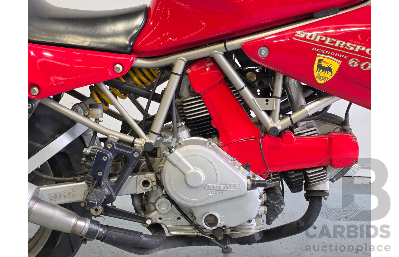 08/1994 Ducati 600SS Half Fairing Red 583cc