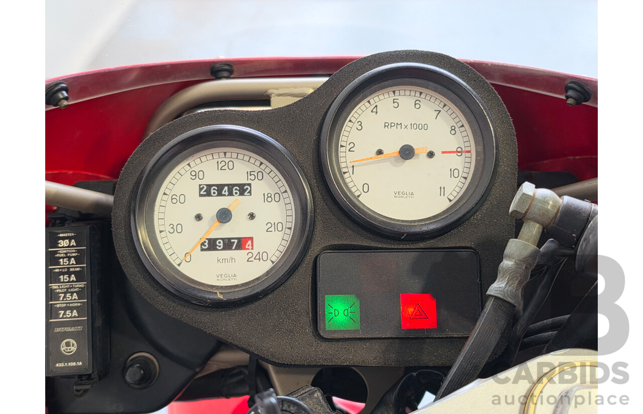 08/1994 Ducati 600SS Half Fairing Red 583cc