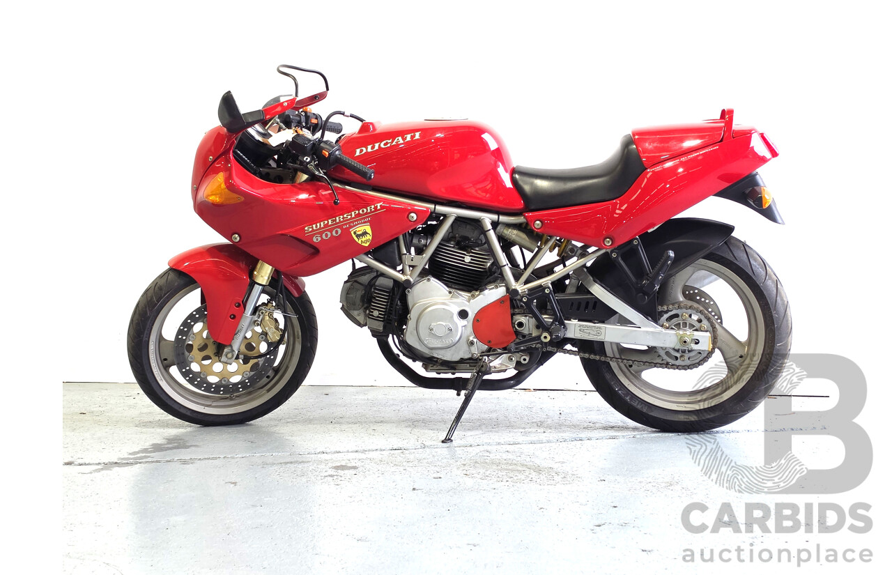 08/1994 Ducati 600SS Half Fairing Red 583cc