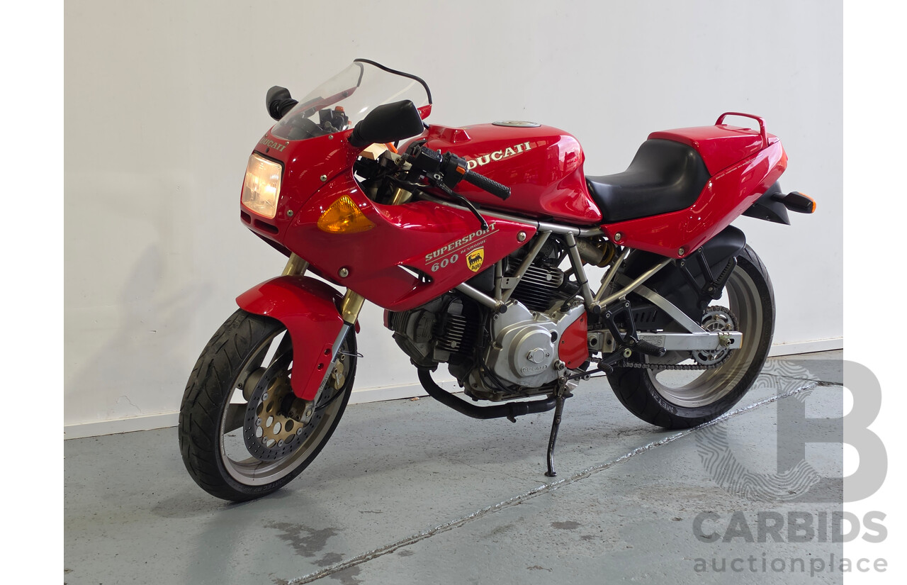 08/1994 Ducati 600SS Half Fairing Red 583cc