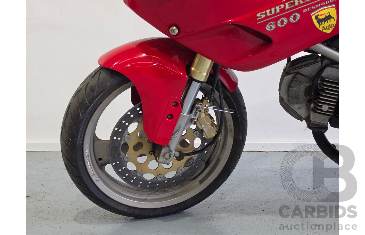 08/1994 Ducati 600SS Half Fairing Red 583cc