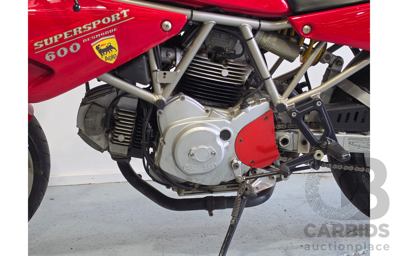 08/1994 Ducati 600SS Half Fairing Red 583cc