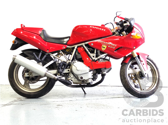 08/1994 Ducati 600SS Half Fairing Red 583cc