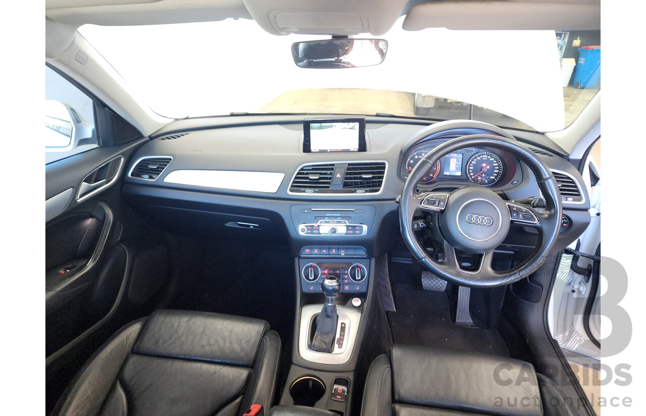 2/2017 Audi Q3 2.0 TFSI Sport Quattro (132kw) 8U MY15 4d Wagon White 2.0L