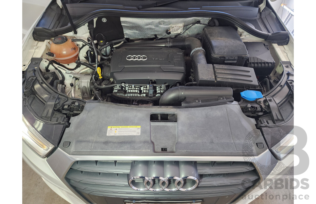 2/2017 Audi Q3 2.0 TFSI Sport Quattro (132kw) 8U MY15 4d Wagon White 2.0L