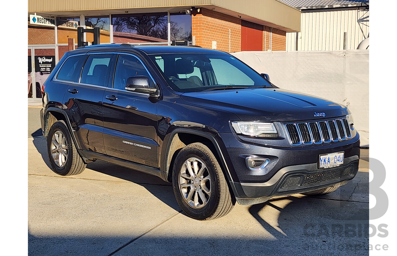 3/2014 Jeep Grand Cherokee Laredo (4x2) WK MY14 4d Wagon Grey 3.6L