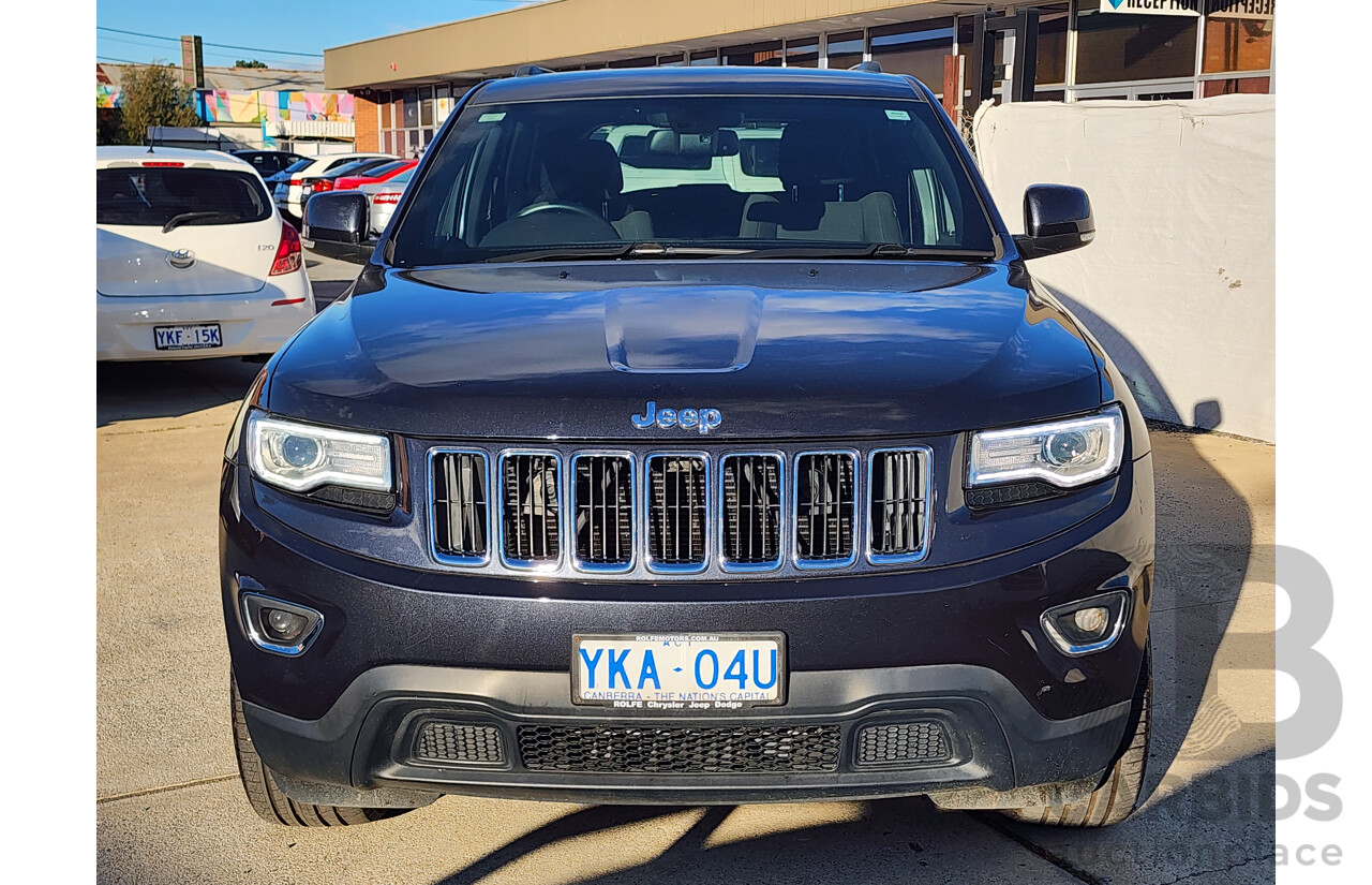 3/2014 Jeep Grand Cherokee Laredo (4x2) WK MY14 4d Wagon Grey 3.6L