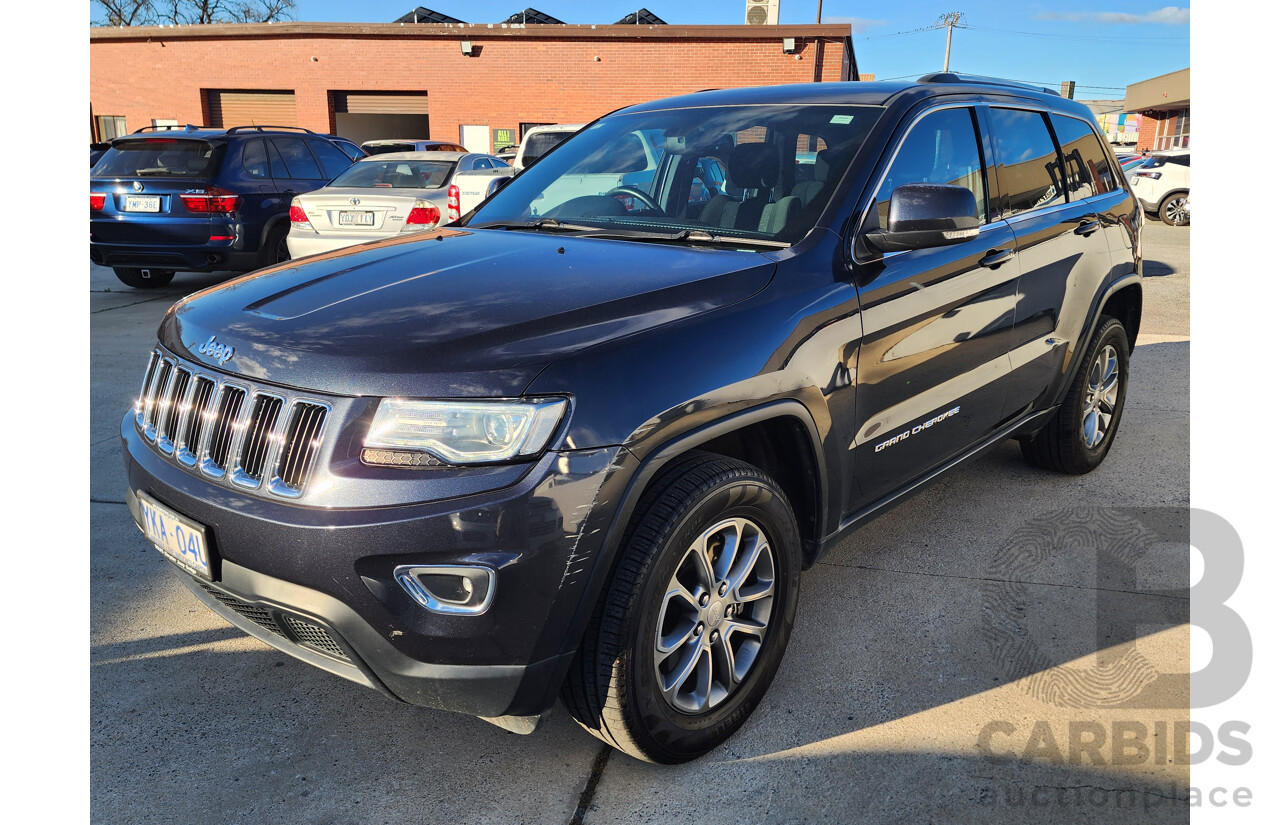 3/2014 Jeep Grand Cherokee Laredo (4x2) WK MY14 4d Wagon Grey 3.6L