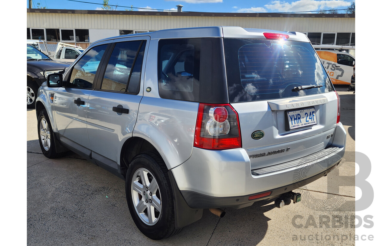 7/2007 Land Rover Freelander 2 SE (4x4) LF 4d Wagon Silver 3.2L
