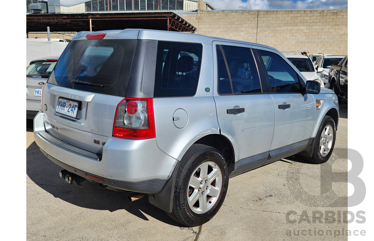 7/2007 Land Rover Freelander 2 SE (4x4) LF 4d Wagon Silver 3.2L