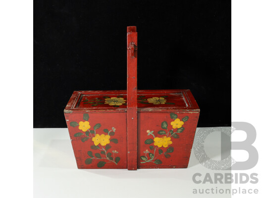 Wooden Chinese Style Basket