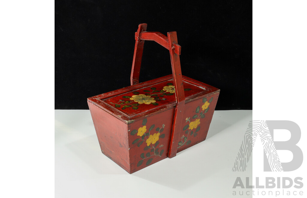 Wooden Chinese Style Basket