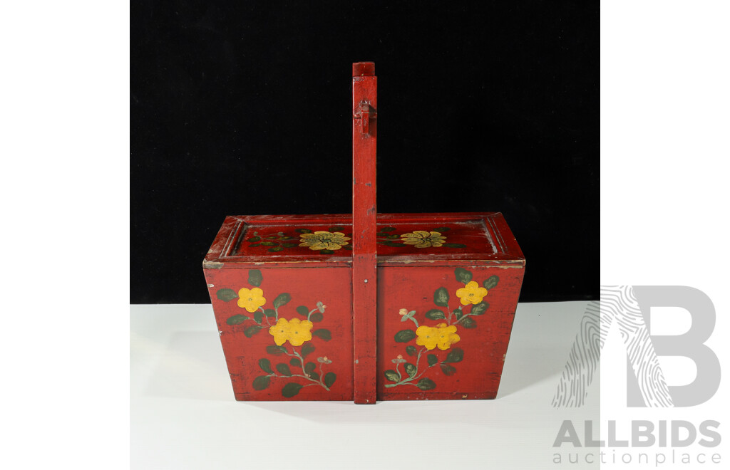 Wooden Chinese Style Basket