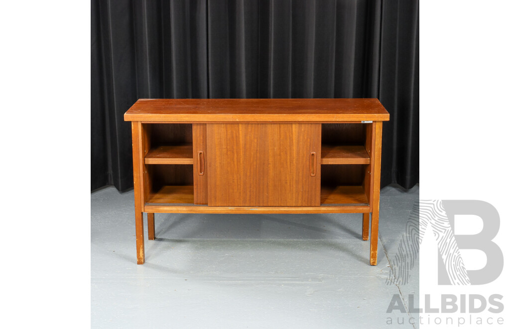 Vintage Two Door Office Credenza