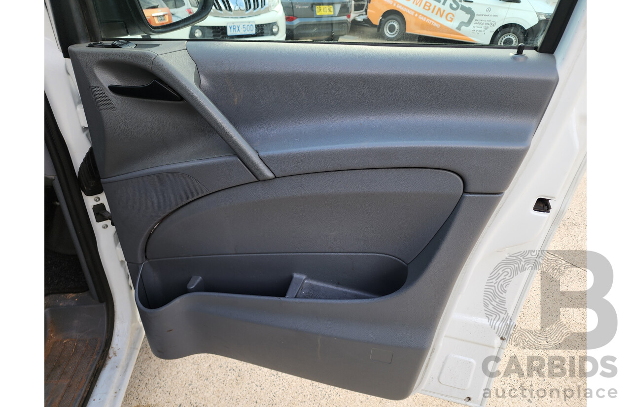 12/2008 Mercedes-Benz Vito 120cdi Extra LONG MY08 2d Van White 3.0L