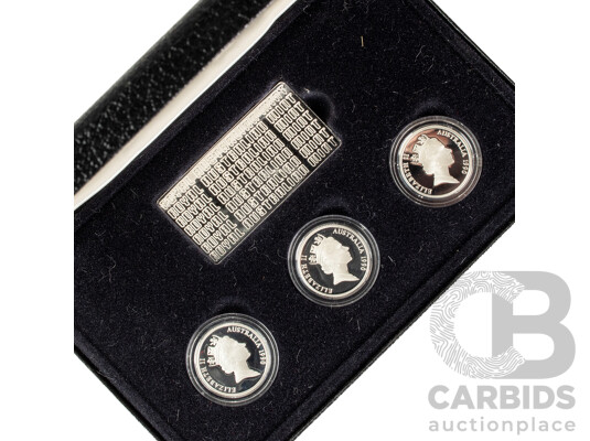 Australian RAM 1990 Masterpieces in Silver Proof Set, The Silver Dollars .925