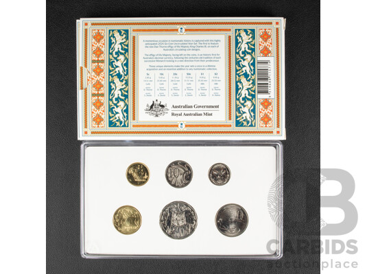 Australian RAM 2024 Six UNC Coin Set, His Majesty King Charles III