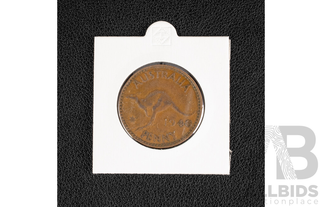 Australian Penny Collection Including 1925 and 1946, Consecutive 1911 to 1964, Lacking 1930