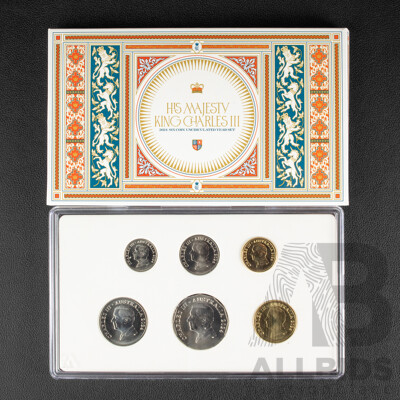 Australian RAM 2024 Six UNC Coin Set, His Majesty King Charles III