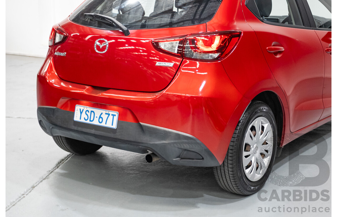 05/2015 Mazda Mazda2 NEO DJ 5D Hatchback Soul Red 1.5L
