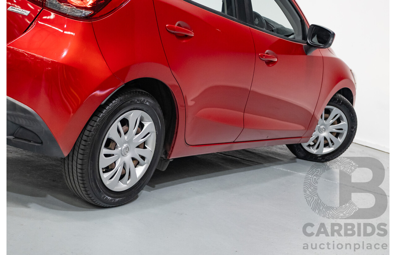 05/2015 Mazda Mazda2 NEO DJ 5D Hatchback Soul Red 1.5L