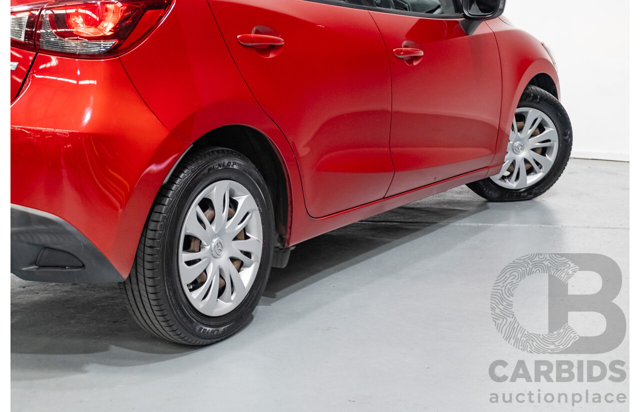05/2015 Mazda Mazda2 NEO DJ 5D Hatchback Soul Red 1.5L