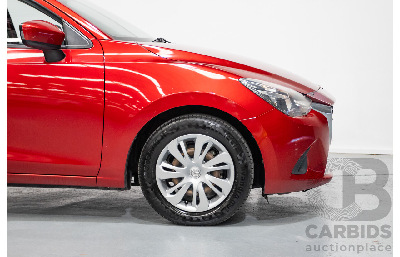 05/2015 Mazda Mazda2 NEO DJ 5D Hatchback Soul Red 1.5L