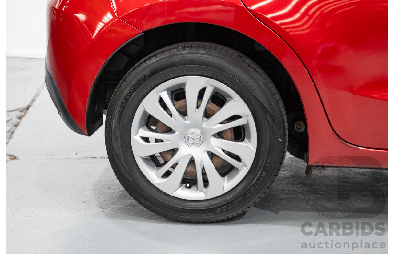 05/2015 Mazda Mazda2 NEO DJ 5D Hatchback Soul Red 1.5L