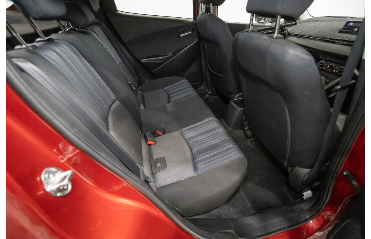 05/2015 Mazda Mazda2 NEO DJ 5D Hatchback Soul Red 1.5L