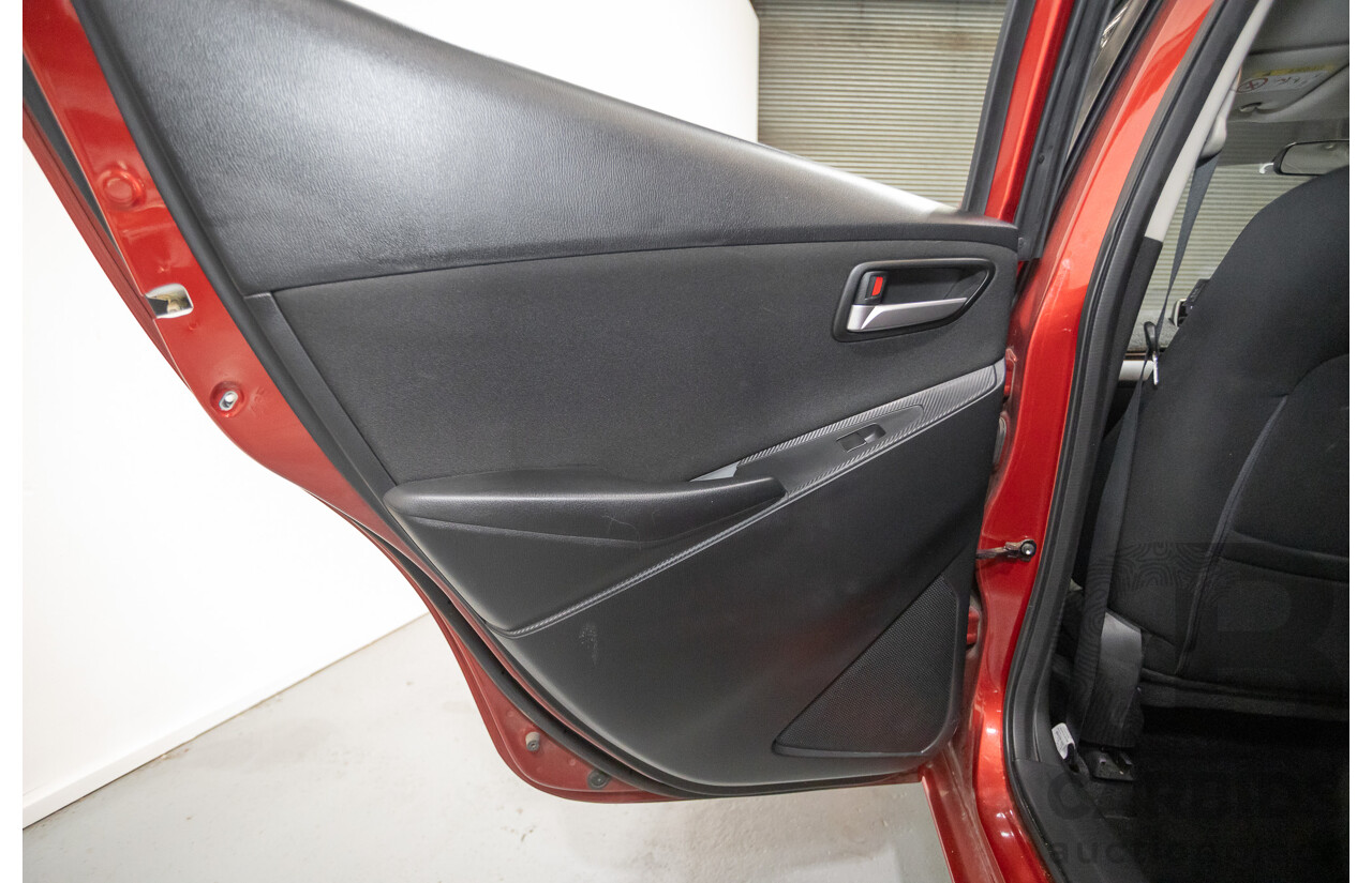 05/2015 Mazda Mazda2 NEO DJ 5D Hatchback Soul Red 1.5L