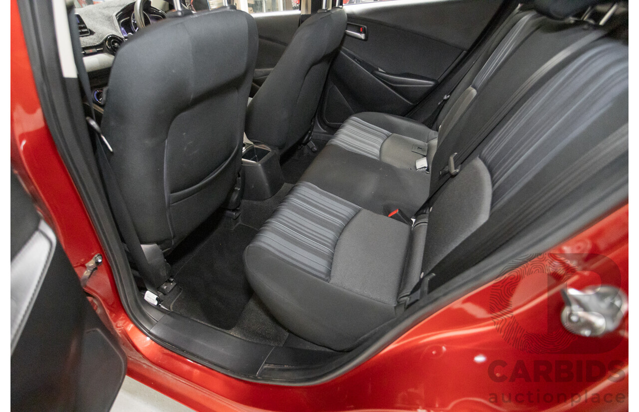 05/2015 Mazda Mazda2 NEO DJ 5D Hatchback Soul Red 1.5L