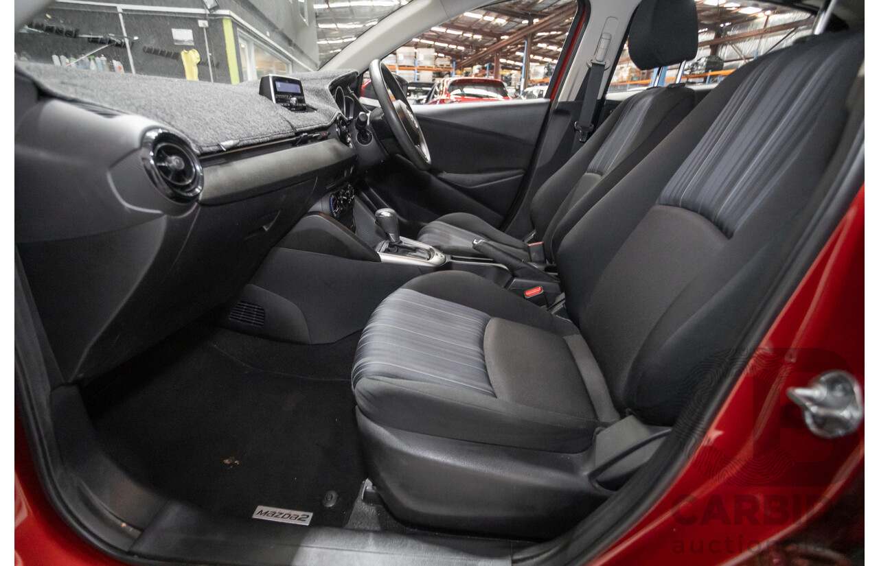 05/2015 Mazda Mazda2 NEO DJ 5D Hatchback Soul Red 1.5L