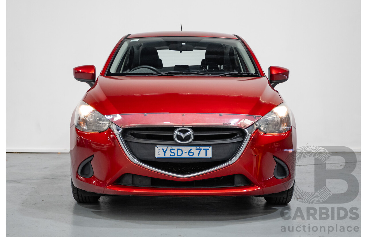 05/2015 Mazda Mazda2 NEO DJ 5D Hatchback Soul Red 1.5L