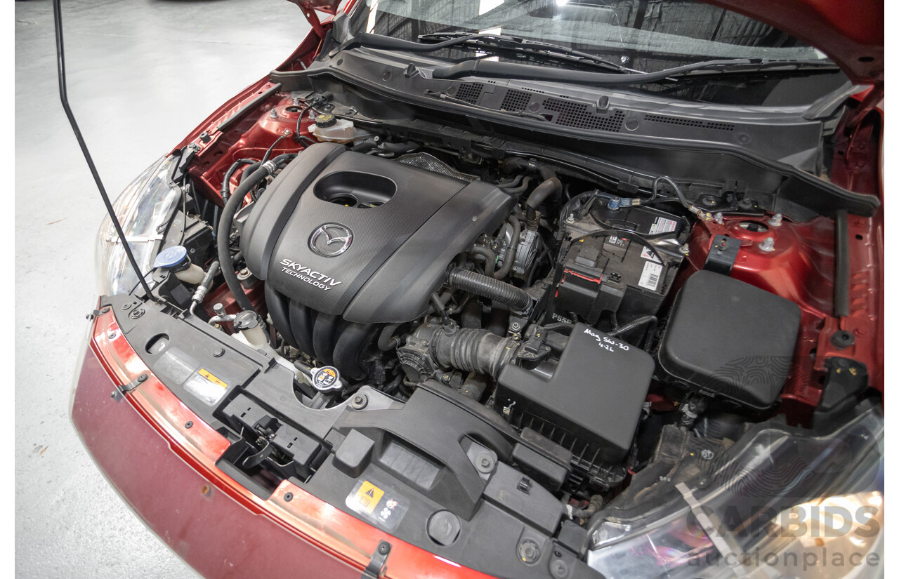05/2015 Mazda Mazda2 NEO DJ 5D Hatchback Soul Red 1.5L