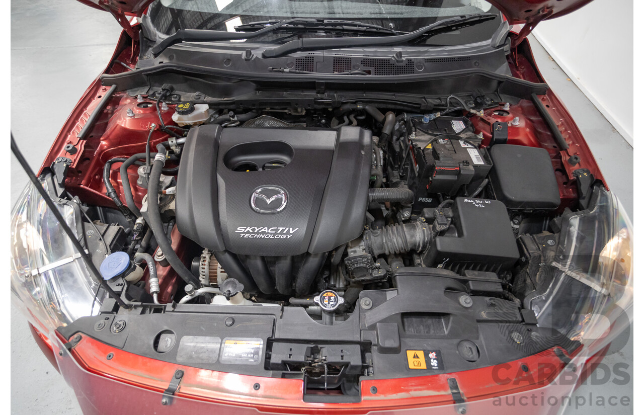 05/2015 Mazda Mazda2 NEO DJ 5D Hatchback Soul Red 1.5L