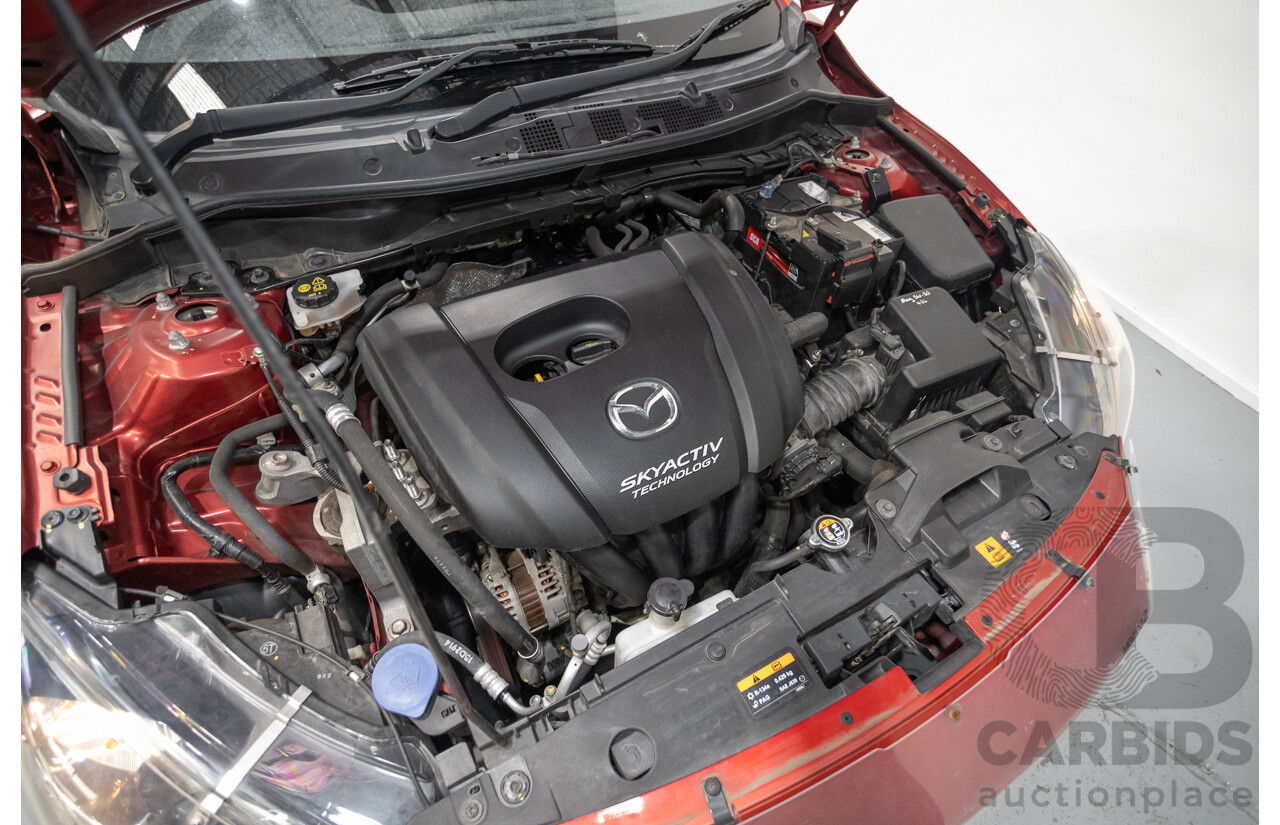 05/2015 Mazda Mazda2 NEO DJ 5D Hatchback Soul Red 1.5L