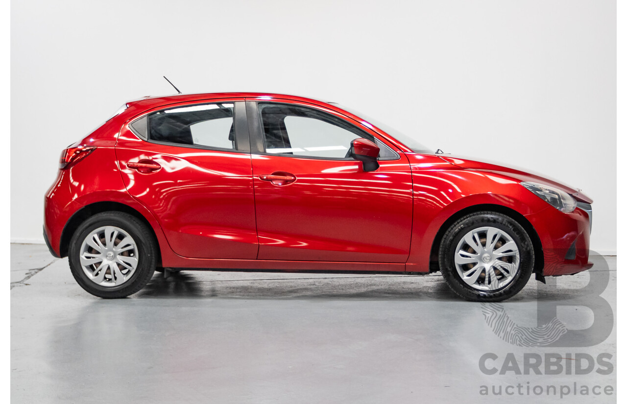 05/2015 Mazda Mazda2 NEO DJ 5D Hatchback Soul Red 1.5L