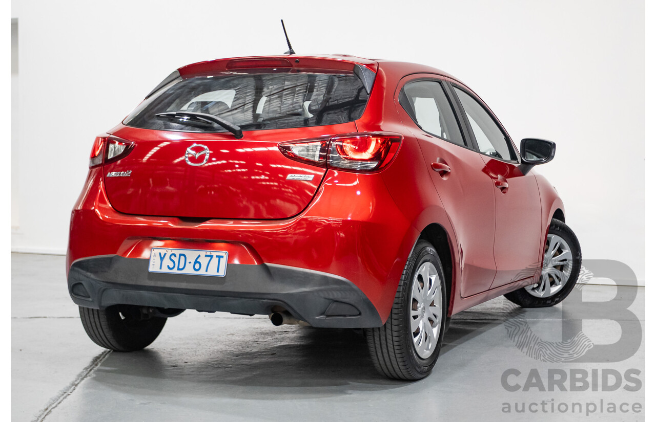 05/2015 Mazda Mazda2 NEO DJ 5D Hatchback Soul Red 1.5L